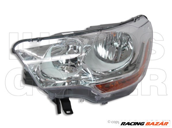 Citroen C4 2010.10.01-2014.12.01 Fényszóró H1/H7+nappali f. bal (motorral) TYC (02W6) 1. kép