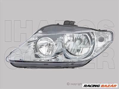 Seat Exeo 2009.03.01- fényszóró H7/H1 bal (motoros állítás, motor nélkül) DEPO (0DBW)