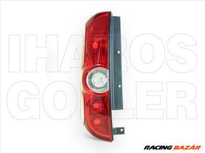 Fiat Doblo 2009.09.01-2014.12.31 Hátsó lámpa üres bal (szimla ajtós) (0Y36)