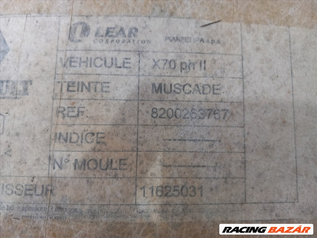 Renault MASTER Opel MOVANO 03- Első vezetőfülke tetőkárpit kárpit 9160 8200263767 5. kép