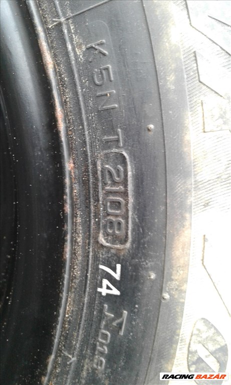  5x100 lyukosztású 15" új (gyári felni) lemezfelni, rajta 195/55 új Firestone nyári gumi gumi  6. kép