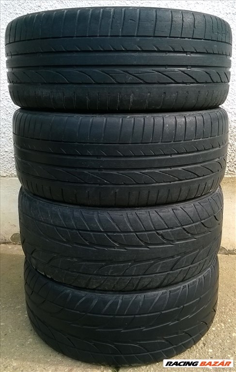 Eladó 4db 17-es 5x110-es Opel,Saab alufelni 215/40ZR17 Bridgestone nyári gumival 3. kép