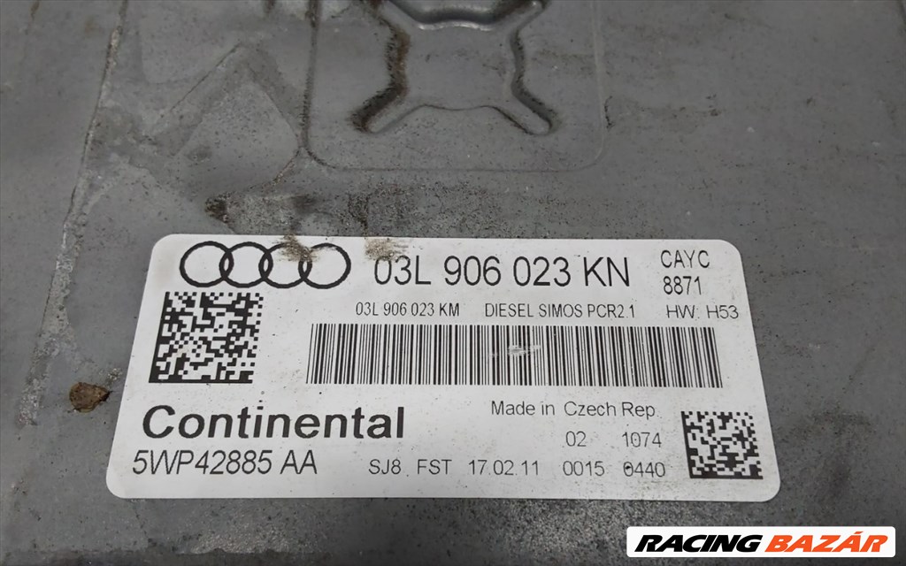 Audi A1 (8X) motorvezérlő elektronika  03l906023kn 2. kép