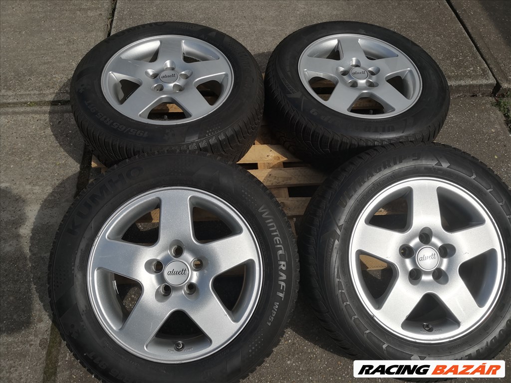 Audi Volkswagen Skoda Seat 15-ös alukerék 5x100-as 9. kép