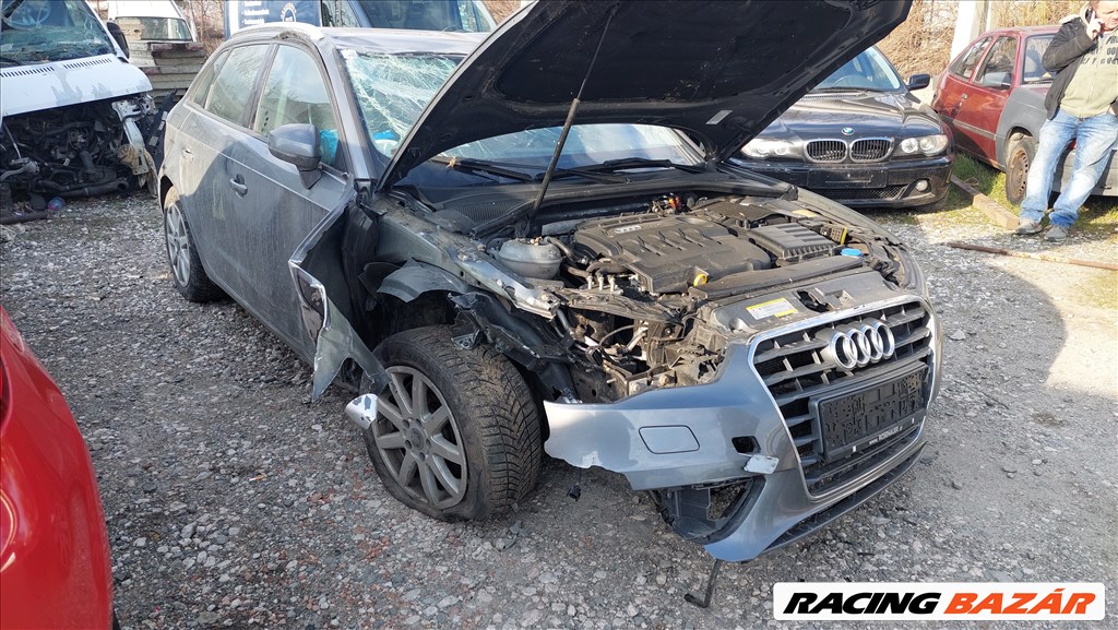 Audi A3 (2013 utáni, 8V) Komplett 1.6 Tdi motor, váltó, megmaradt alkatrészek.  1. kép