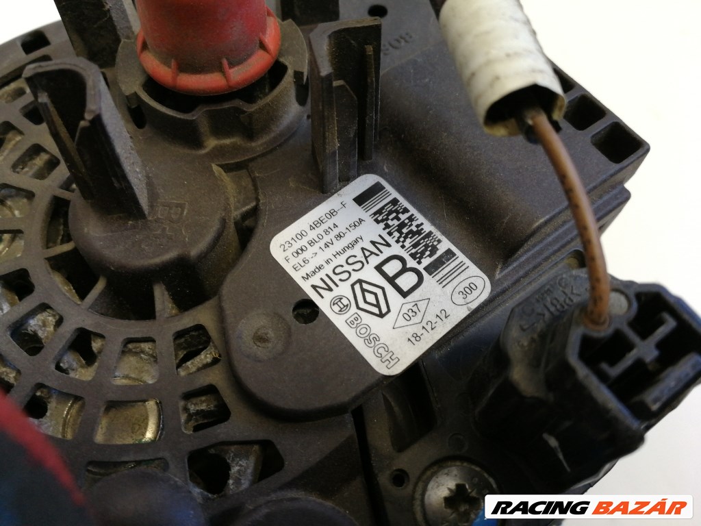 Renault Kadjar  generátor 231004BE0B 5. kép