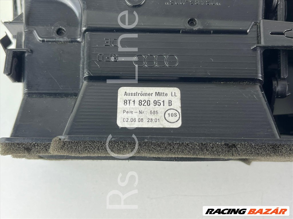 Audi	A4-B8 A5-8T Q5-8R középső Szellőzőrács 8t1820951b 2. kép