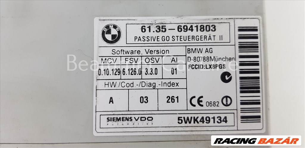 BMW E60lci/E61lci Idrive vezérlő modul  9113064 2. kép