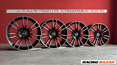 R19 5x112 (66.6) Elite Wheels EW01 STARGAZE kétszéles új Bmw alufelnik 19" 