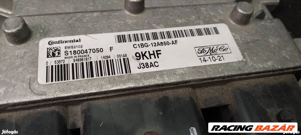 Ford Fiesta Mk6 1.25 motorvezérlő elektronika  3. kép