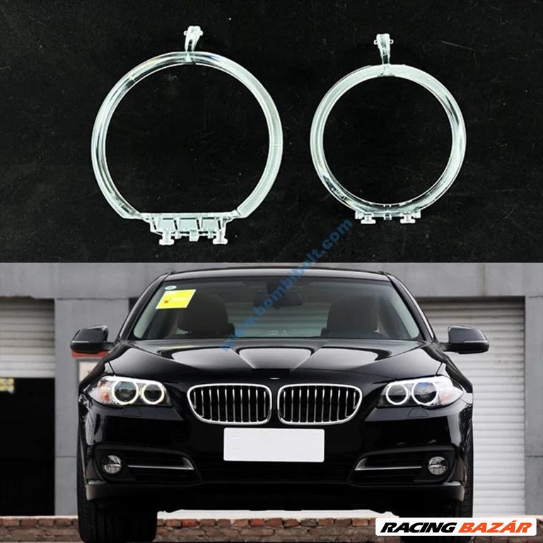 BMW F10 F11 2011-2013, angel eyes fényvezető Pár (jobb-bal oldal) 1. kép