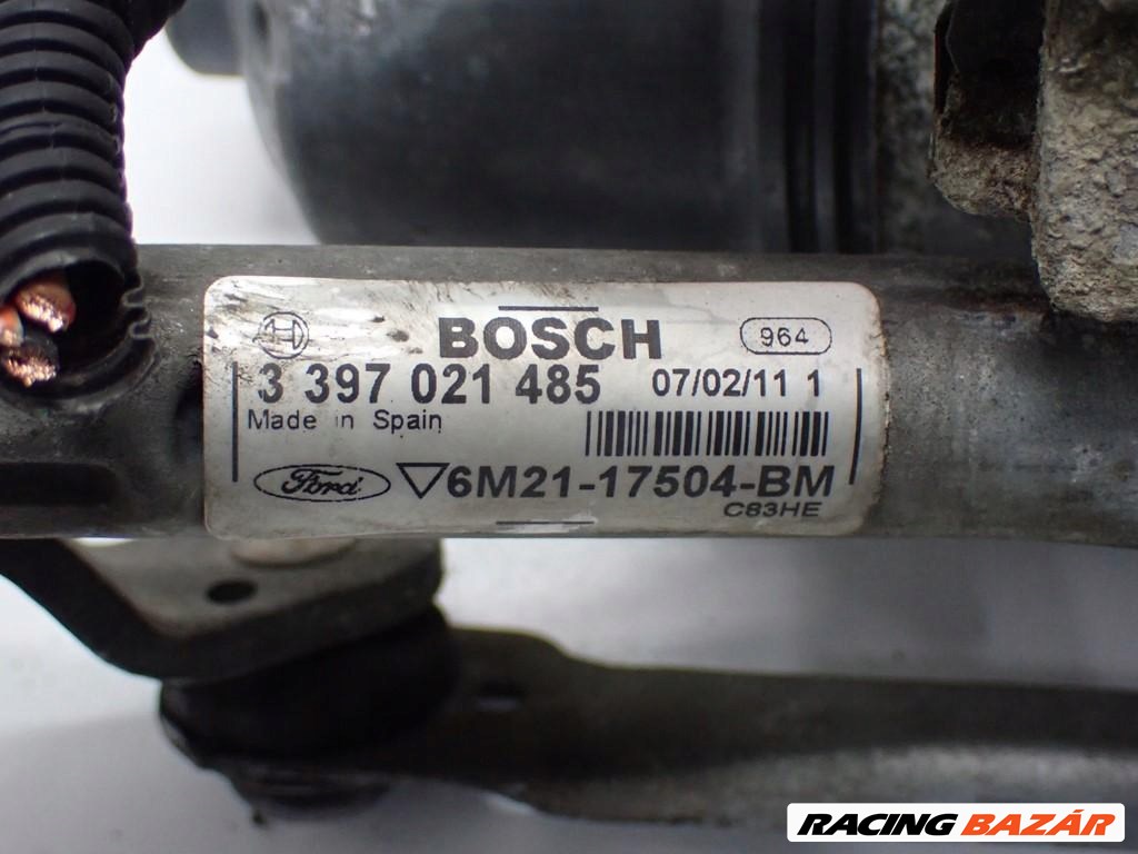 Ford Galaxy Mk2, S-Max Mk1 jobb első ablaktörlő szerkezet motorral 6m2117504bm 2. kép
