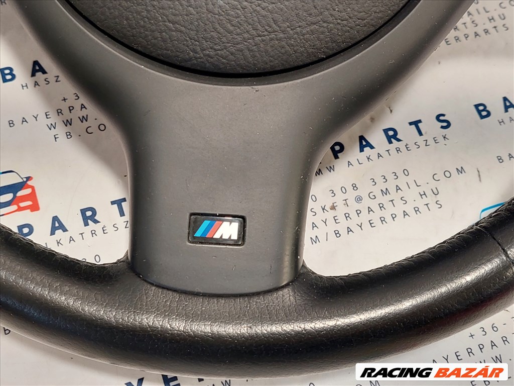 BMW E46 E39 X5 M kormány sportkormány bőrkormány multikormány bőr sport multi kormány (150003) 7. kép