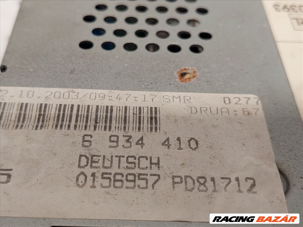 BMW E46 16:9 nagy navi navigáció fejegység kijelző - CD - kijelző hibával (150005) 65526934410 8. kép