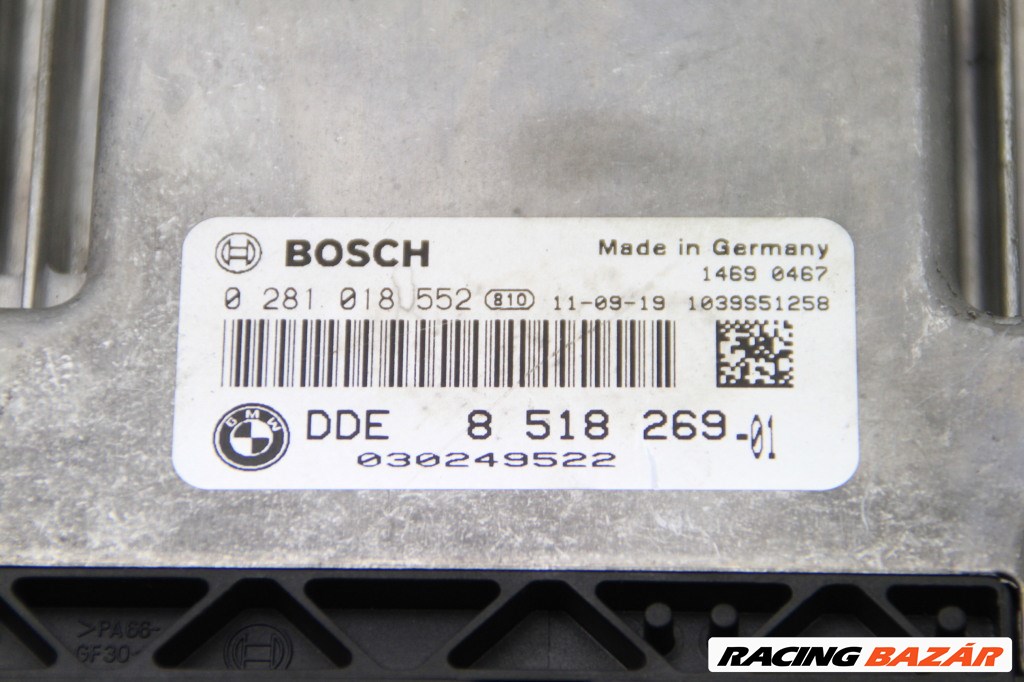 BMW 3-as sorozat E90, E91, E92, E93 motorvezérlő elektronika  8518269 2. kép