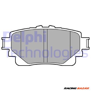 DELPHI LP3599 - fékbetétkészlet, tárcsafék LEXUS SUZUKI TOYOTA TOYOTA (FAW) TOYOTA (GAC) 1. kép