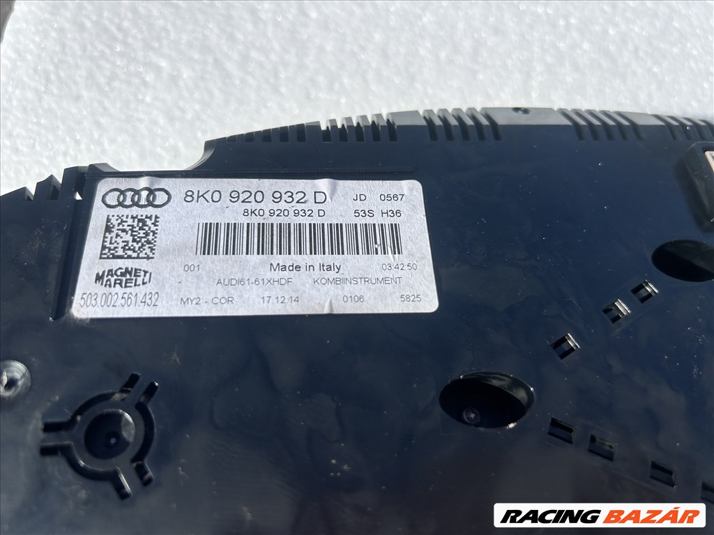 Audi A4 (B8 - 8K), Audi A5 (B8 - 8T) kilométer óra  8k0920932d 2. kép