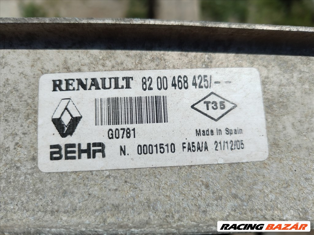 Renault Megane 2 Dci töltőlevegő hűtő intercooler 82004684255 160132153f 3. kép