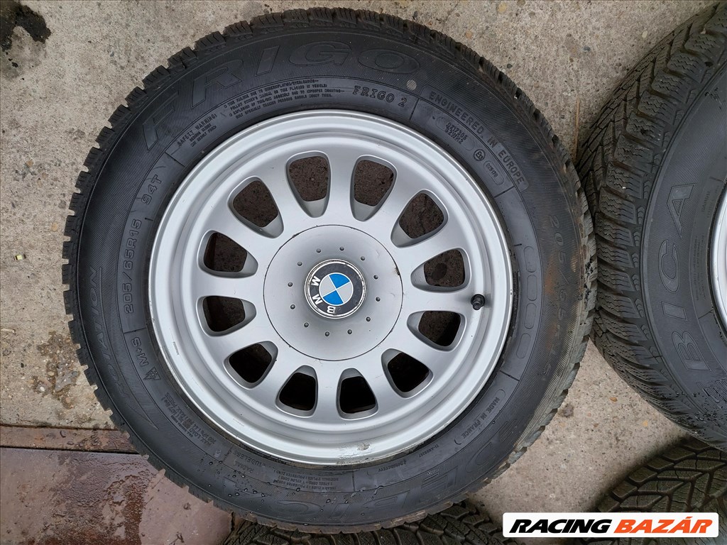 BMW E39 15" Style styling 31 alufelni alu felni kerék szett 225/65R15 jó téligumival (149164) 3. kép