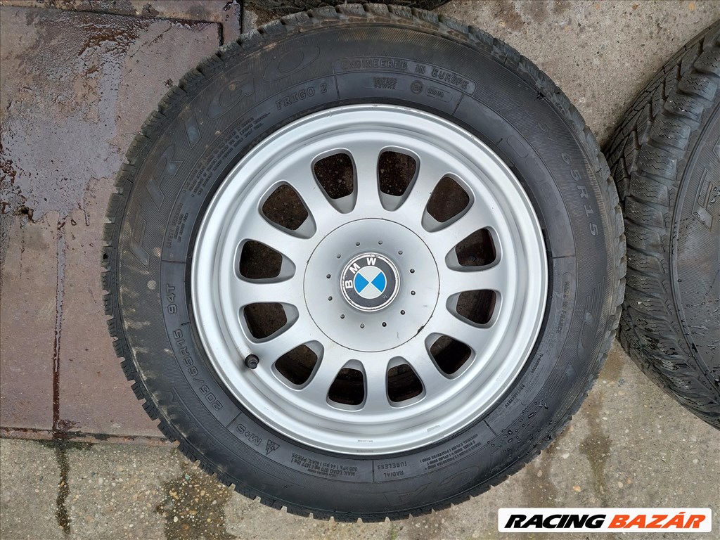 BMW E39 15" Style styling 31 alufelni alu felni kerék szett 225/65R15 jó téligumival (149164) 5. kép