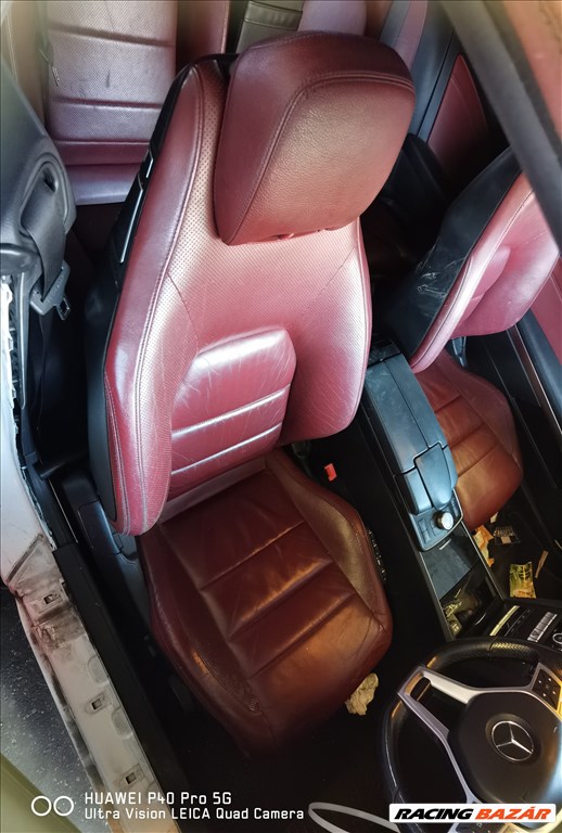 Mercedes E-coupe cabrio W207 bőr ülésgarnitúra  2. kép