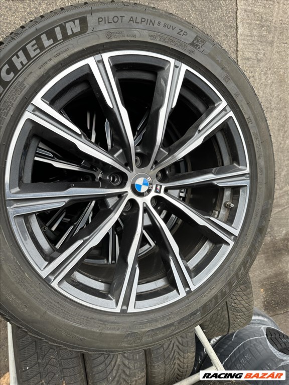 BMW X5 X6 G05 G06 gyári M-es 9X20-as 5X112-es ET35 könnyűfém felni garnitura eladó 1. kép
