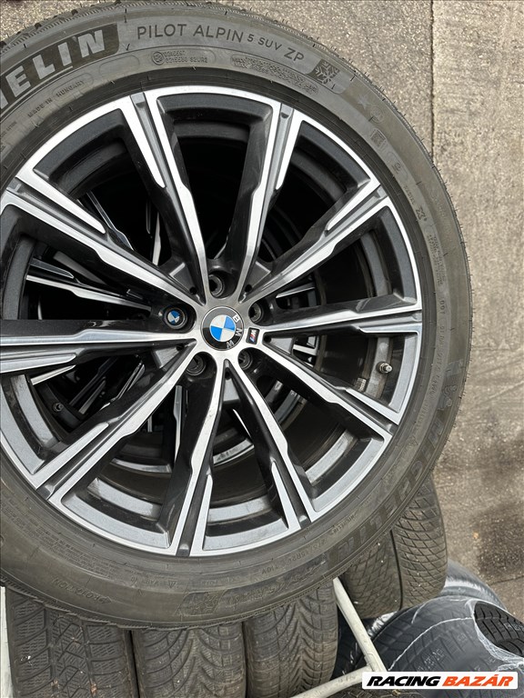 BMW X5 X6 G05 G06 gyári M-es 9X20-as 5X112-es ET35 könnyűfém felni garnitura eladó 2. kép