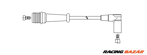 BREMI 602/40 - gyújtókábel AUDI PEUGEOT RENAULT SEAT SKODA VW 1. kép