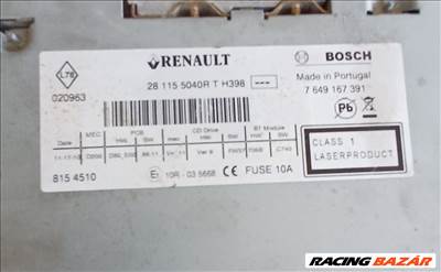 Renault Scénic III Cd cd lejátszó  281155040r