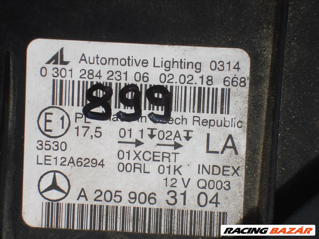 Mercedes C-Classe W205 Bal első Led Inteligent Light System Fényszóró A2059063104 2015-től 5. kép