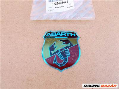 Embléma ABARTH FIAT 500 - FIAT eredeti 735496478
