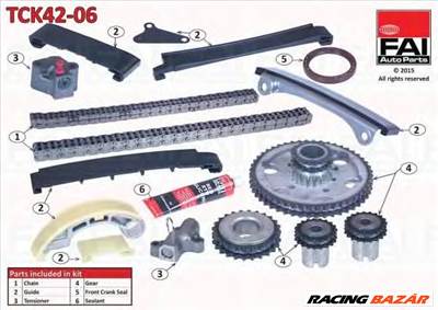 FAI AutoParts TCK42-06 - vezérműlánc készlet NISSAN