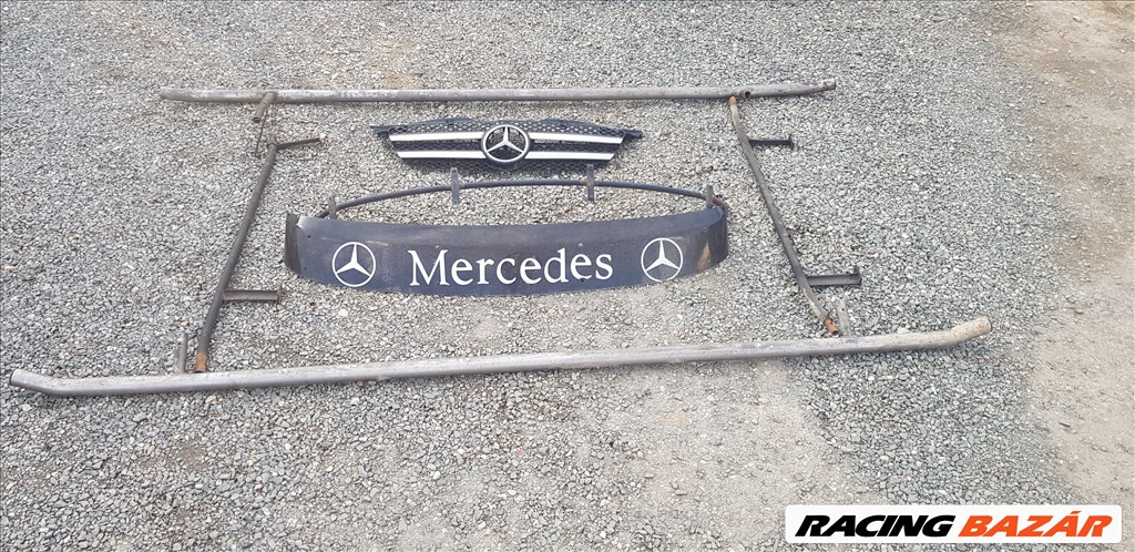 Eladó Mercedes Sprinter optikai tuning szett( napellenző,  cróm diszracs, fellépő) 1. kép