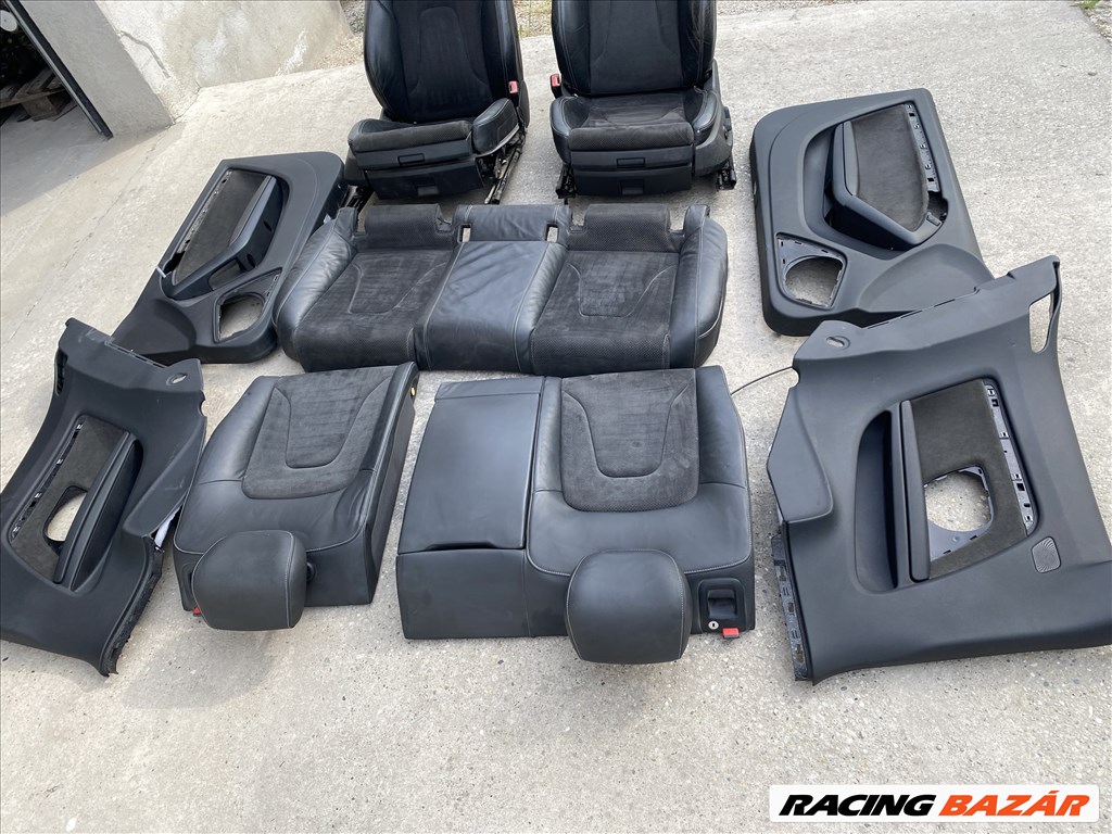 Audi A5 (B8 - 8T) S Line alcantara ülés szett  2. kép