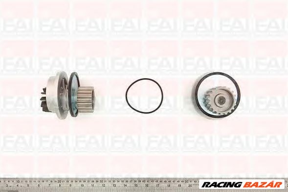 FAI AutoParts WP6220 - vízpumpa DAEWOO 1. kép