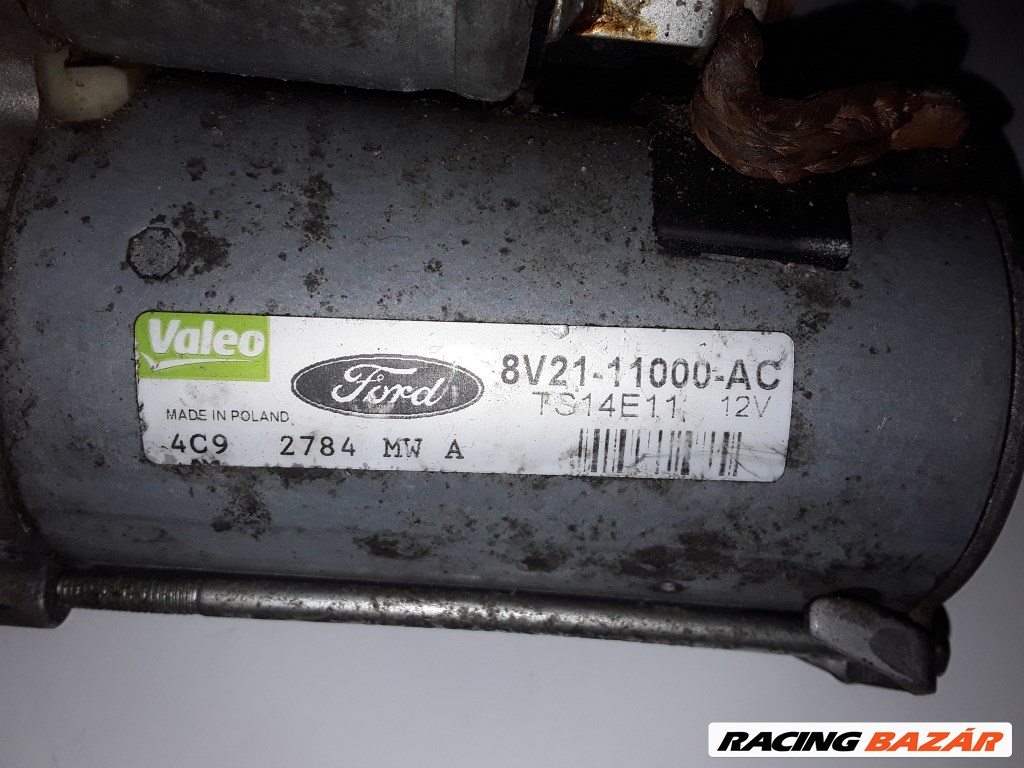 Ford Fiesta Mk6 1.4 önindító  8v2111000ac 2. kép