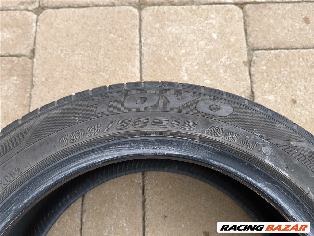  195/50 R15" használt Toyo Tires nyári gumi 3. kép