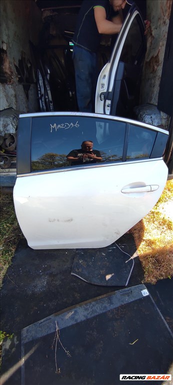 Mazda 6 (3rd gen) Bal hátsó ajtó  1. kép
