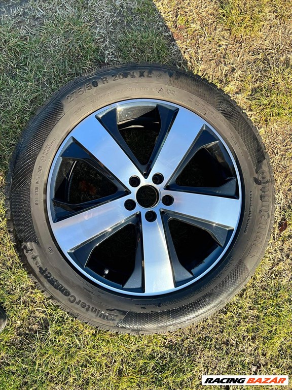  20" újszerű (gyári felni) alufelni, rajta 275/50 használt Continental téli gumi gumi  4. kép