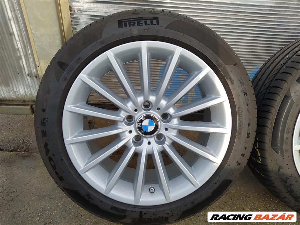 BMW style 237 F10, F30, F34, F06,18" újszerű alufelni, rajta 225/50 újszerű Pirelli gumival 6. kép