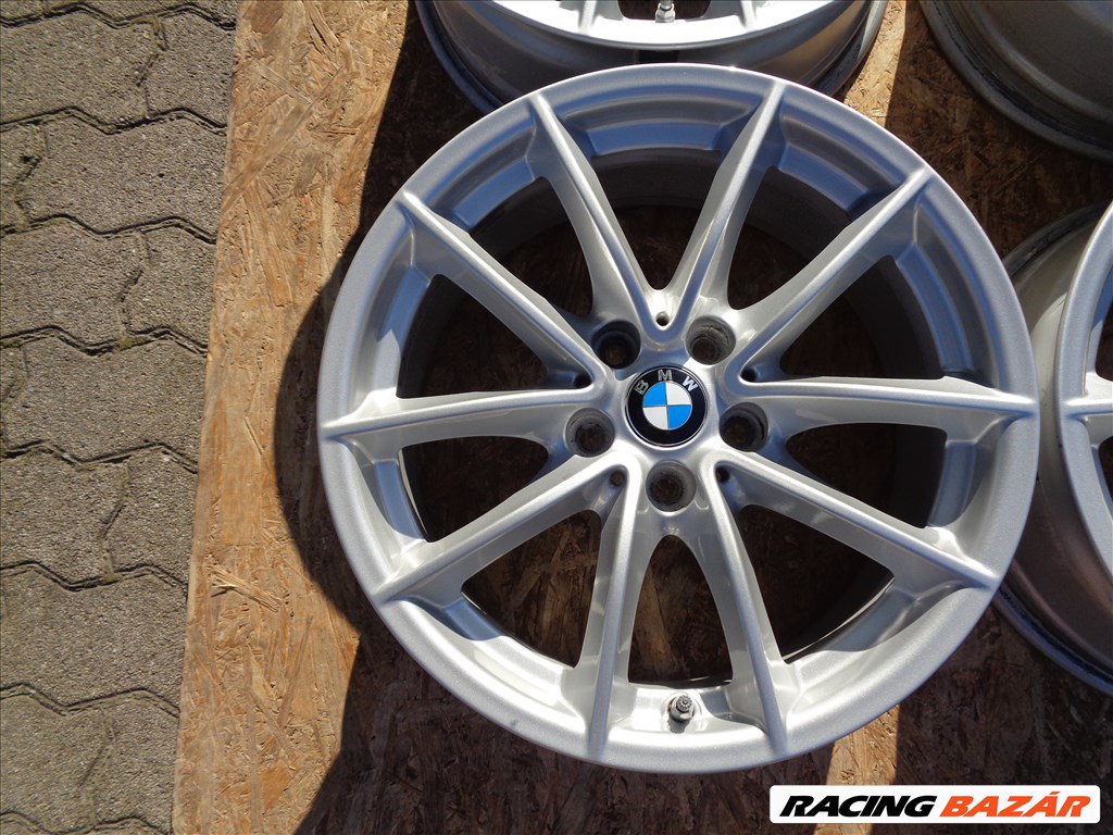 BMW Gyári alufelni 17-es, 5×112-es szenzorral szép állapotban eladó. 3. kép