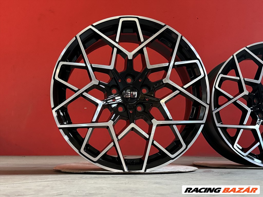 R19 5x112 (66,6) Elite Wheels EW14 PERFORMANCE 8.5J ET30 BLAK POLISH új alufelnik 8,5x19 19"  2. kép