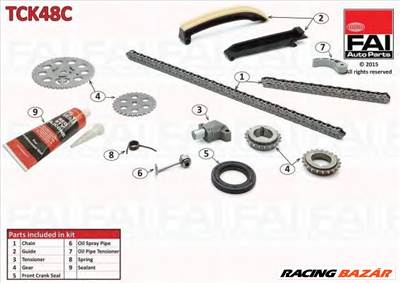 FAI AutoParts TCK48C - vezérműlánc készlet SMART