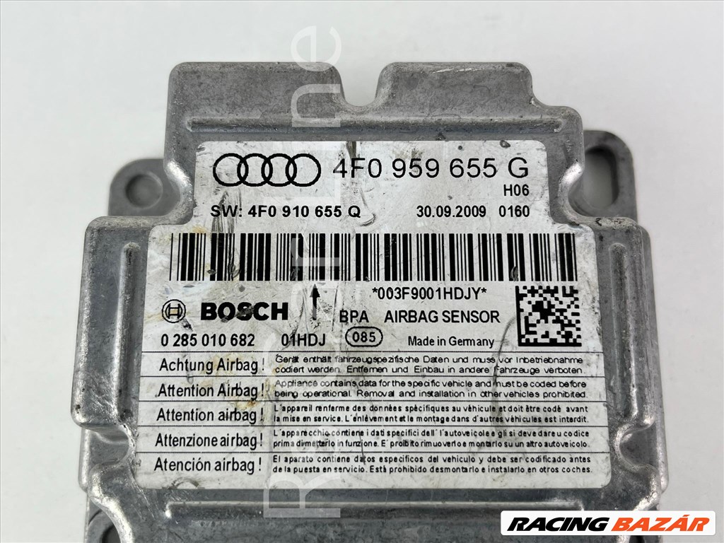Audi	A6 4F Légzsák modul 4f0959655g 3. kép