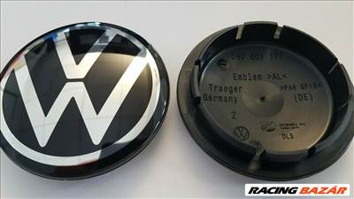 Új VW Volkswagen 66mm Felni Alufelni Kupak Közép Felnikupak Embléma 5H0601171