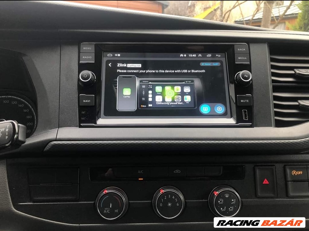 Volkswagen CarPlay Multimédia Android GPS Rádió Tolatókamerával! 3. kép