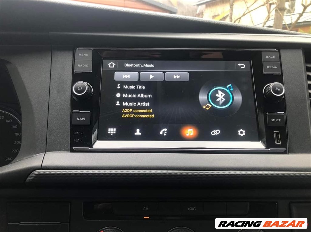 Volkswagen CarPlay Multimédia Android GPS Rádió Tolatókamerával! 4. kép