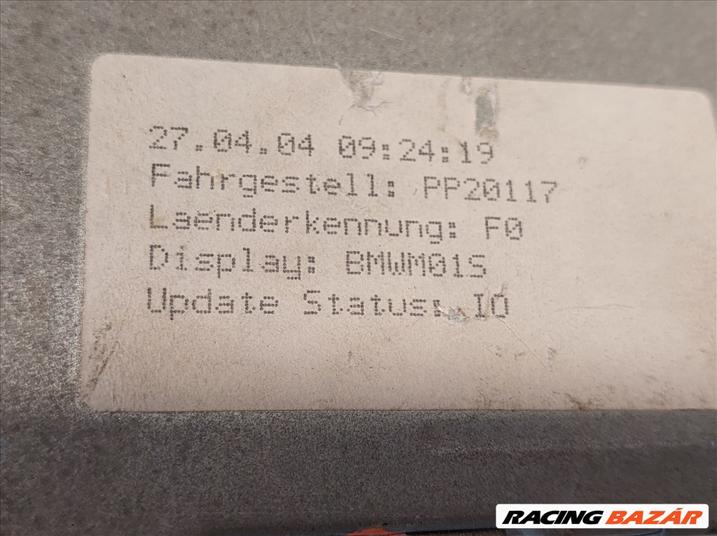 BMW E46 X3 Z4 Mk4 navi navigáció DVD olvasó - hibás (003989) 3. kép