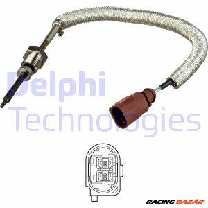 DELPHI TS30145 - Érzékelő, kipufogógáz-hőmérséklet AUDI