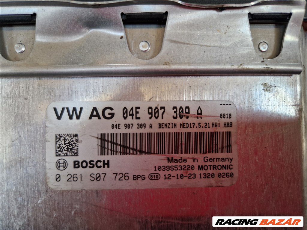Volkswagen Golf VII 1.2 TSI motorvezérlő 04E 907 309A 04e907309a 2. kép
